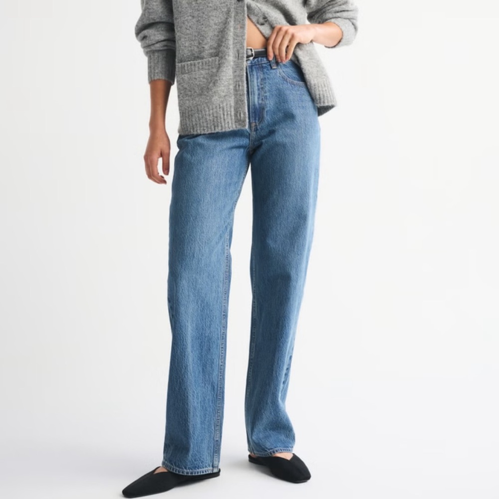 Abercrombie & Fitch High Rise Loose